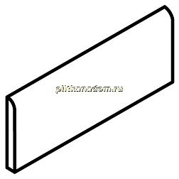 Casalgrande Padana Marmoker Nero Creta Rosato Battiscopa B.C. Lucido Плинтус 9х59 см