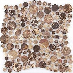 Caramelle Pietrine Emperador Dark bolli 27,8х27,8 см