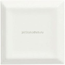 Adex Studio ADST1073 Liso Framed Bamboo Белая Глянцевая Настенная плитка 7,3х7,3 см