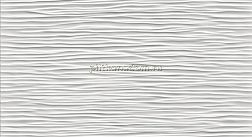 Atlas Concorde 3D Wall design Wave White Matt Белая Матовая Настенная плитка 30,5х56 см