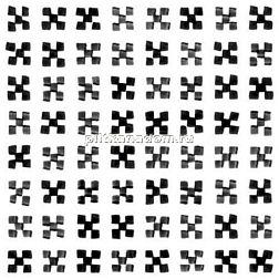 Vives Vodevil Paix Sombra Декор 20x20 см