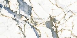 Italica Andes Blanco Gold Blue Sugar Белый Лаппатированный Керамогранит 60х120 см