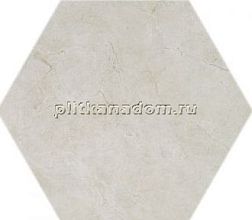 Casalgrande Padana Marmoker Crema Select Esagono Lucido Декор 51,9х30 см