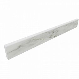 Estima Montis MN01 White Белый Полированный Плинтус 7х60 см