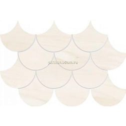 Tubadzin Sheen White Бежевая Матовая Мозаика 19,3х29 см