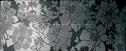 CeDam Lustri Dec Flower Nero Lucide Декор 20х50 см