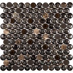 Imagine Mosaic Мозаика из керамики Circo Cocolata 29,5х31 (4,5х5,8) см